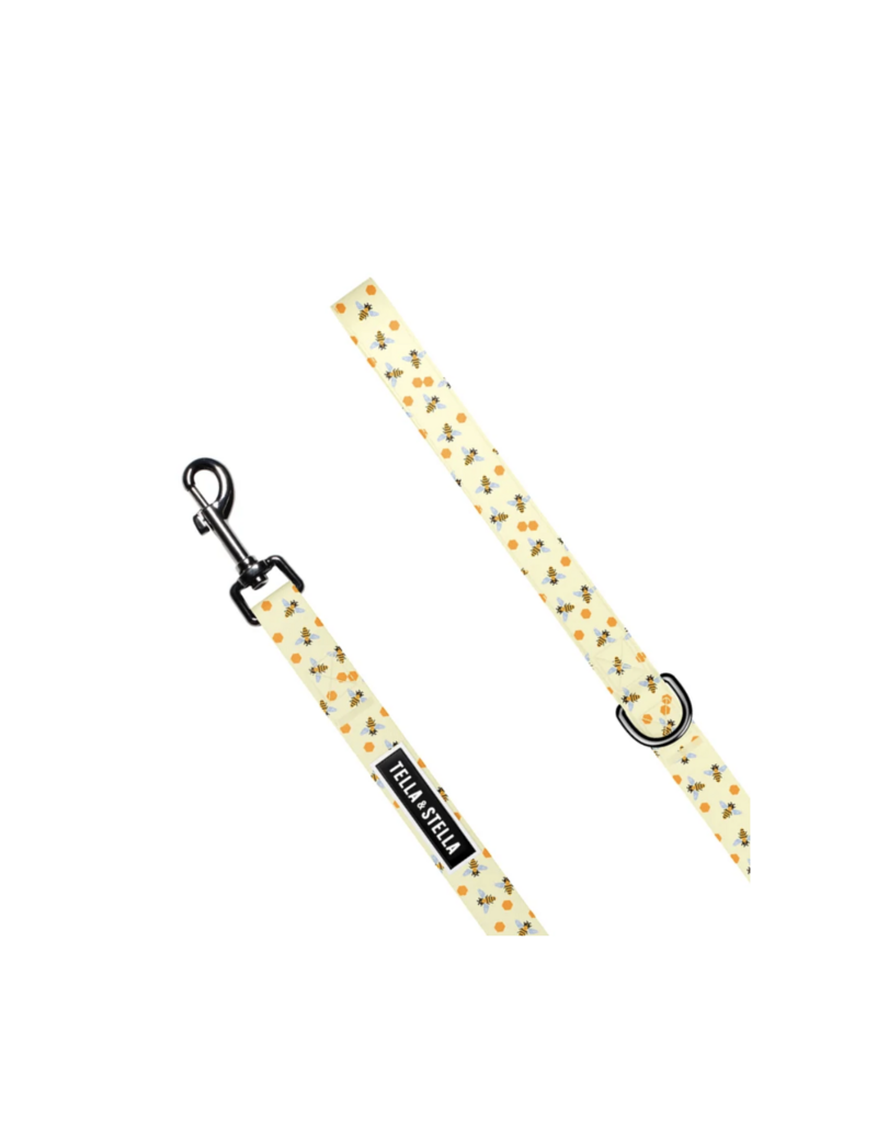 Tella & Stella Tella & Stella laisse pour chien Buzz abeille grand 1" x 48"