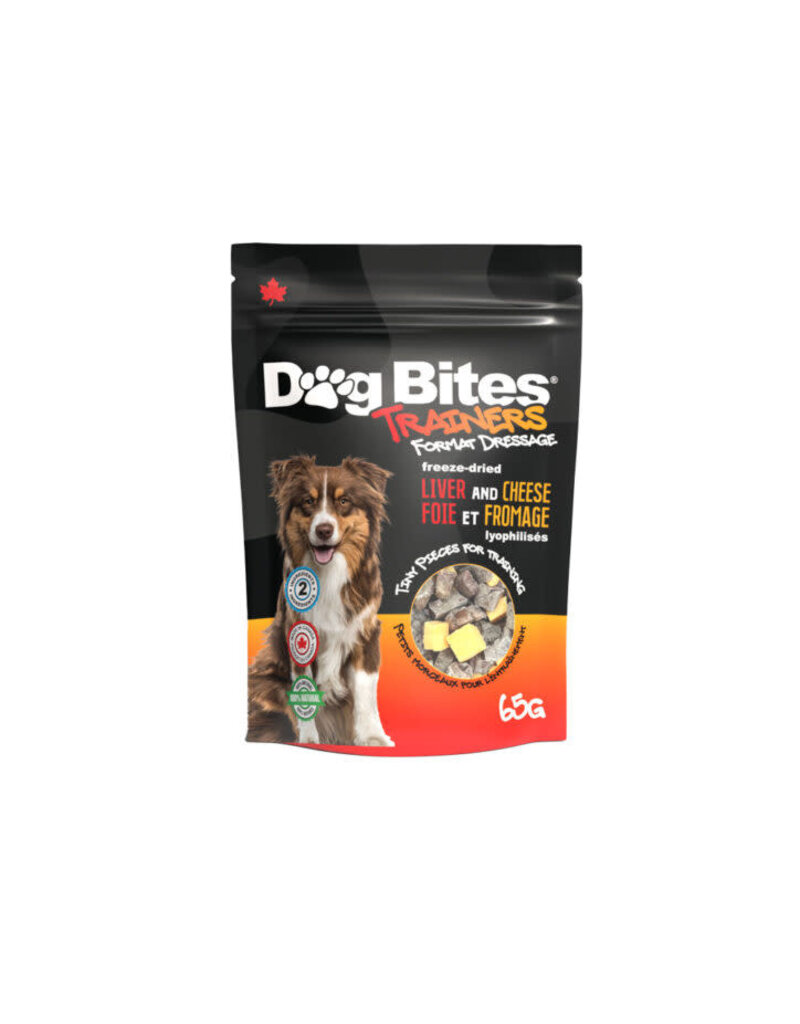 Dog Bites Dog Bites gâteries pour chien foie et fromage - 65g