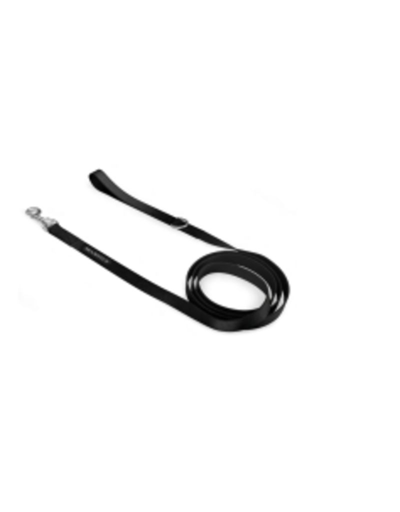 Tella & Stella Bramstun laisse pour chien noir grandeur 3/4" x 5"
