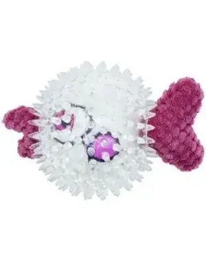 Bud'z Bud'z jouet pour chien balle poisson mauve