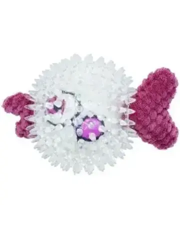 Bud'z Bud'z jouet pour chien balle poisson mauve