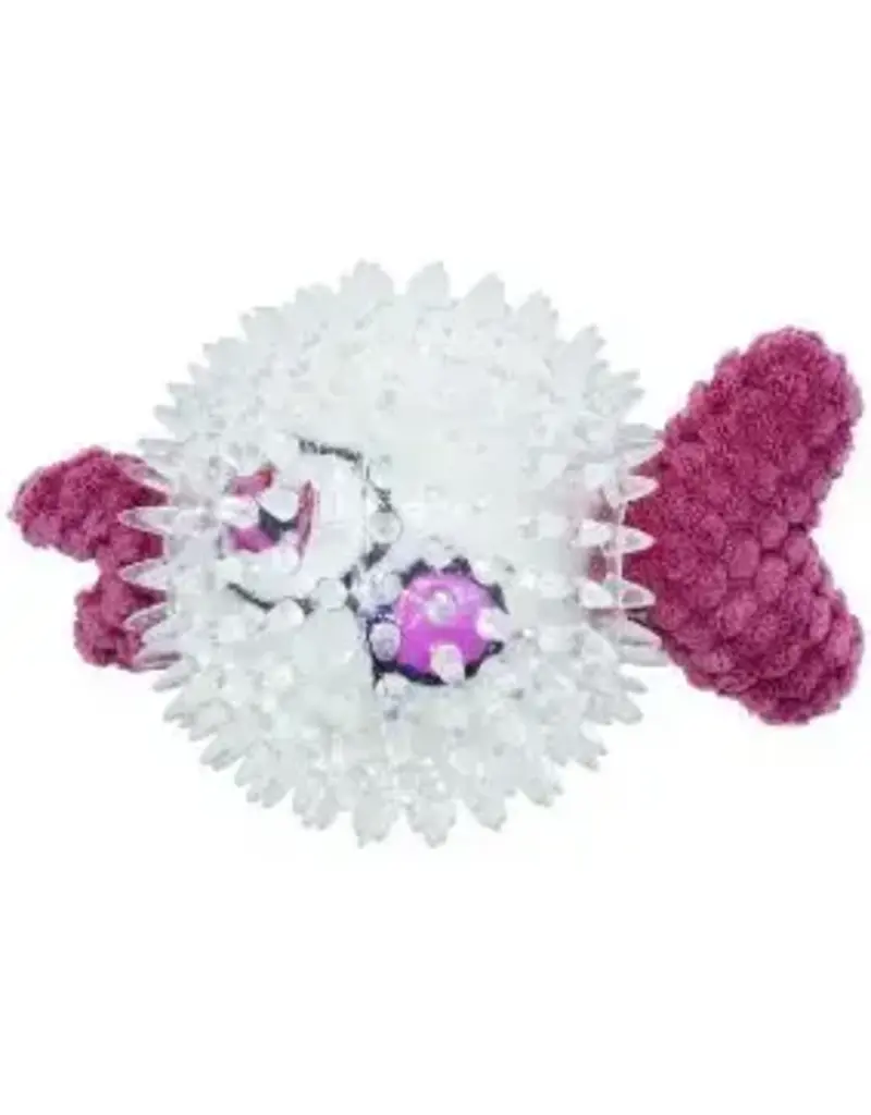 Bud'z Bud'z jouet pour chien balle poisson mauve