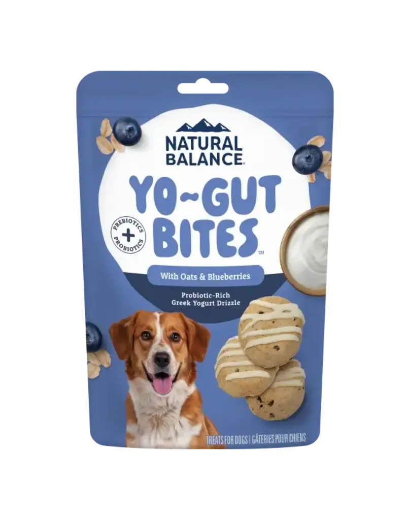 Bouchées Yo-Gut, riche en probiotiques avoine et bleuet 4.5 oz