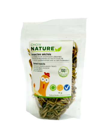 Choix Nature Choix Nature larves séchées 75g.