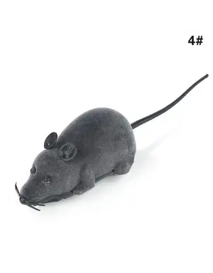 Souris grise petite jouet pour chats (40)