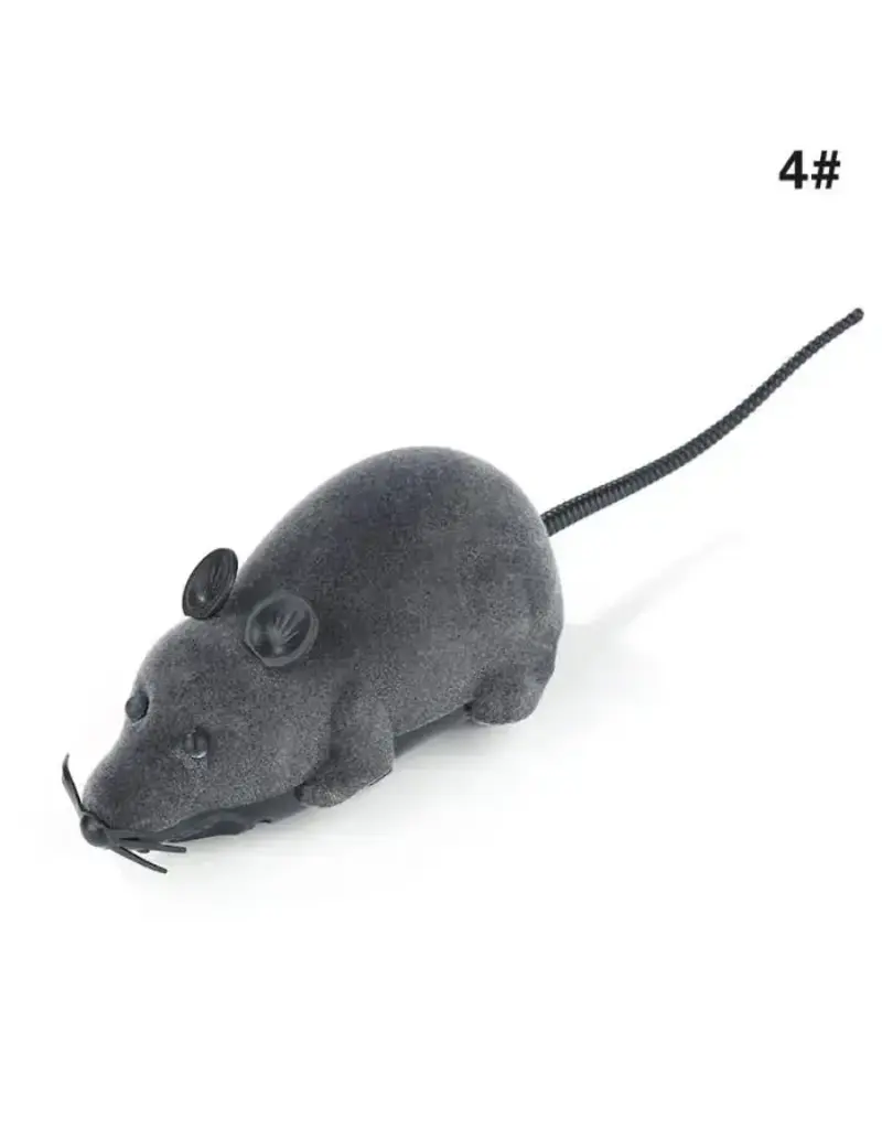 Souris grise petite jouet pour chats (40)