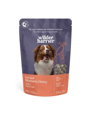 Wilder Harrier WilderHarrier bouchées tendres au grillon, bleuet et miel 130g