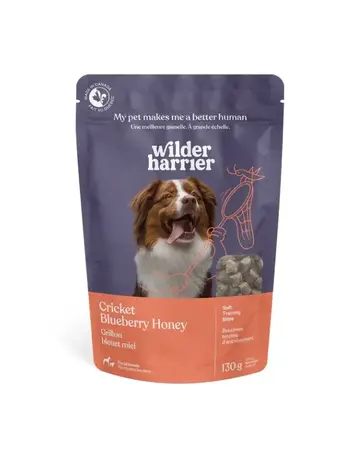 Wilder Harrier WilderHarrier bouchées tendres au grillon, bleuet et miel 130g