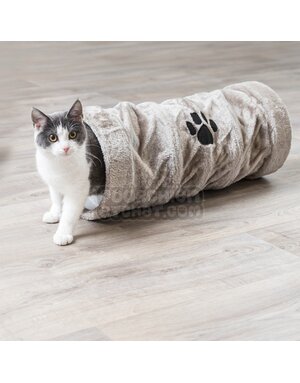 Trixie Trixie Tunnel pour chat 22x60 cm gris