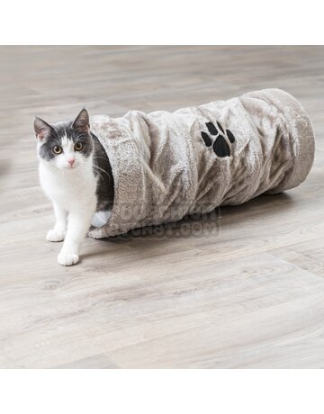 Trixie Trixie Tunnel pour chat 22x60 cm gris