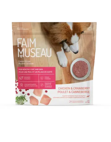 Faim museau Faim Museau recette classique 24 médaillons poulet et canneberge