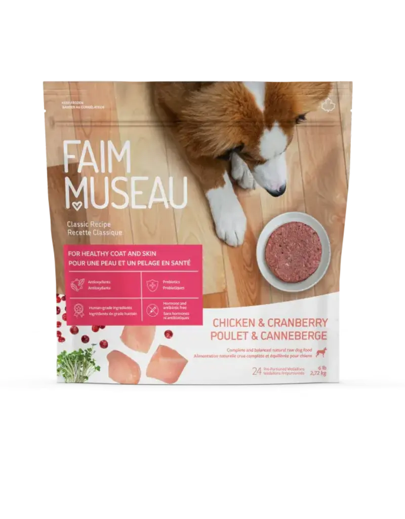 Faim museau Faim Museau recette classique 24 médaillons poulet et canneberge