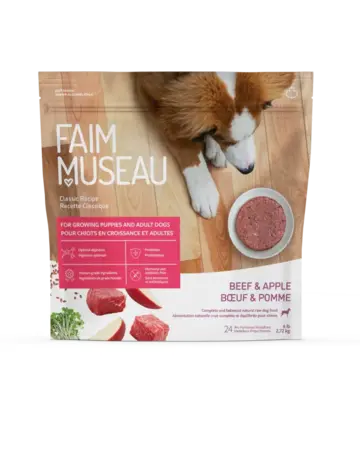 Faim museau Faim Museau recette classique 24 médaillons boeuf et pomme