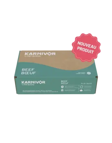 Karnivor Karnivor nourriture crue pour chien - boeuf 24 lbs