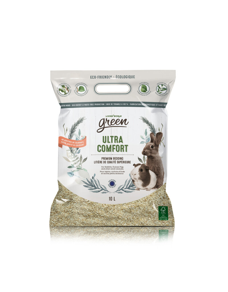 Living World Living world green litière de qualité supérieur  régulière 10L.