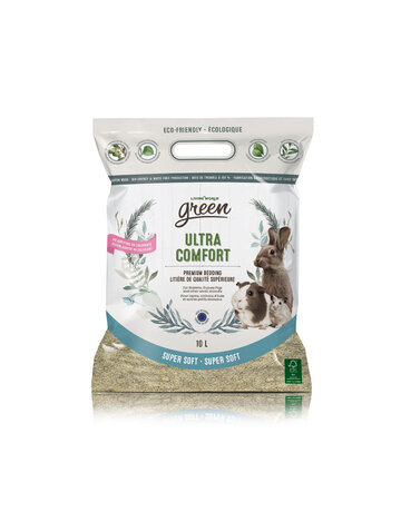 Living World Living world green litière de qualité supérieur  ultra douce 10L.