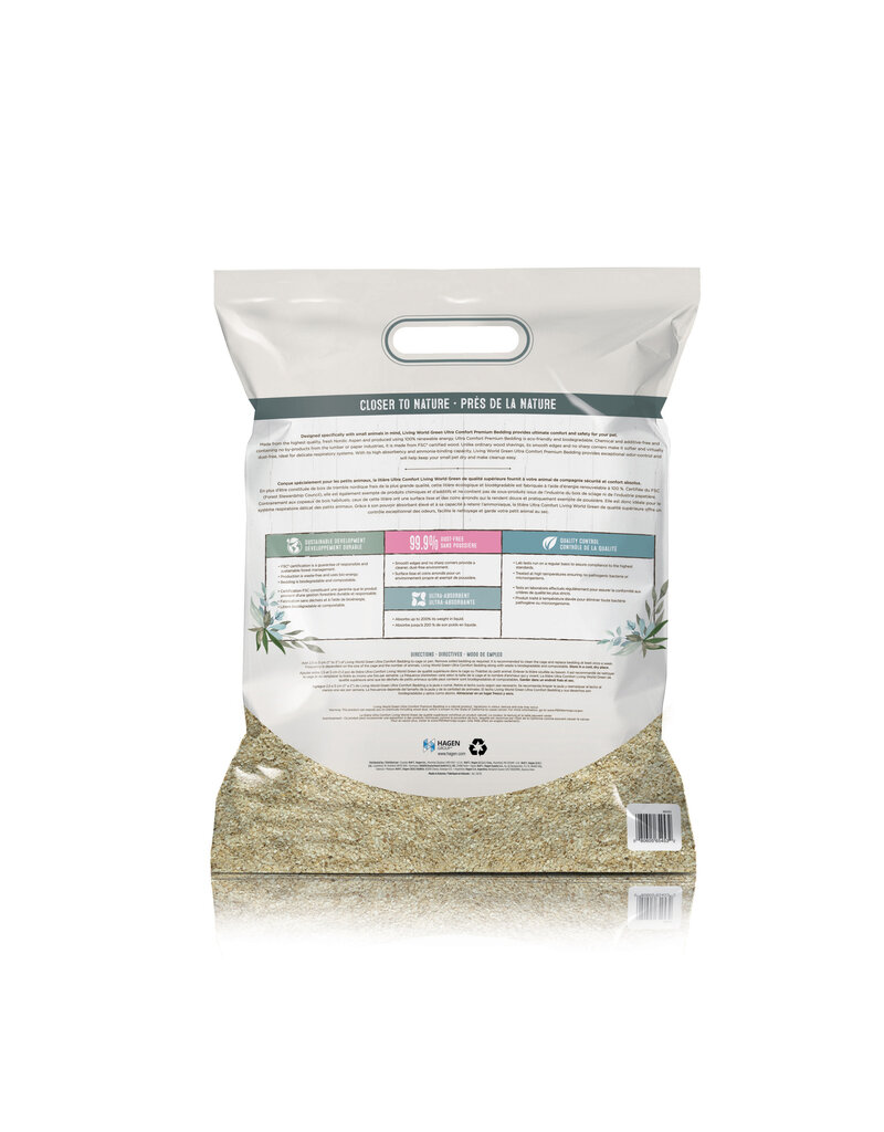 Living World Living world green litière de qualité supérieur  ultra douce 10L.