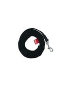 Bud'z Bud'z laisse d'entraînement de type longe, avec bandes antidérapentes noire 15 pieds x 1"