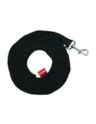 Bud'z Bud'z laisse d'entraînement de type longe, avec bandes antidérapentes noire 30 pieds x 1"