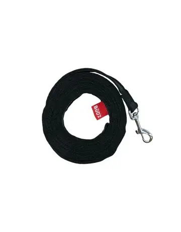 Bud'z Bud'z laisse d'entraînement de type longe, avec bandes antidérapentes noire 30 pieds x 1/2"