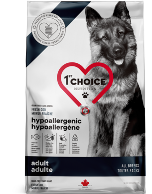 1st choice 1st Choice chien hypoallergène morue toutes races  11kg