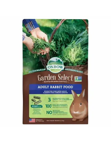 Oxbow Oxbow garden select nourriture lapin adulte 4lb