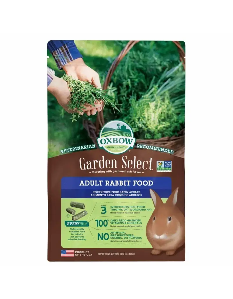 Oxbow Oxbow garden select nourriture lapin adulte 4lb