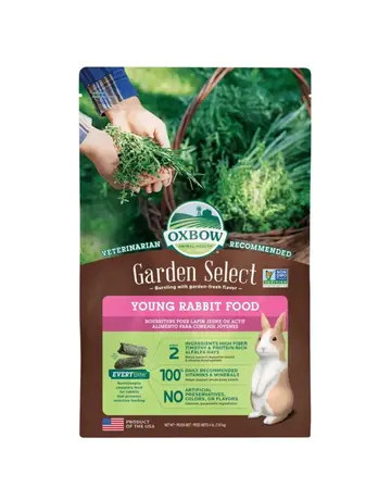 Oxbow Oxbow garden select nourriture jeune lapin 4lb