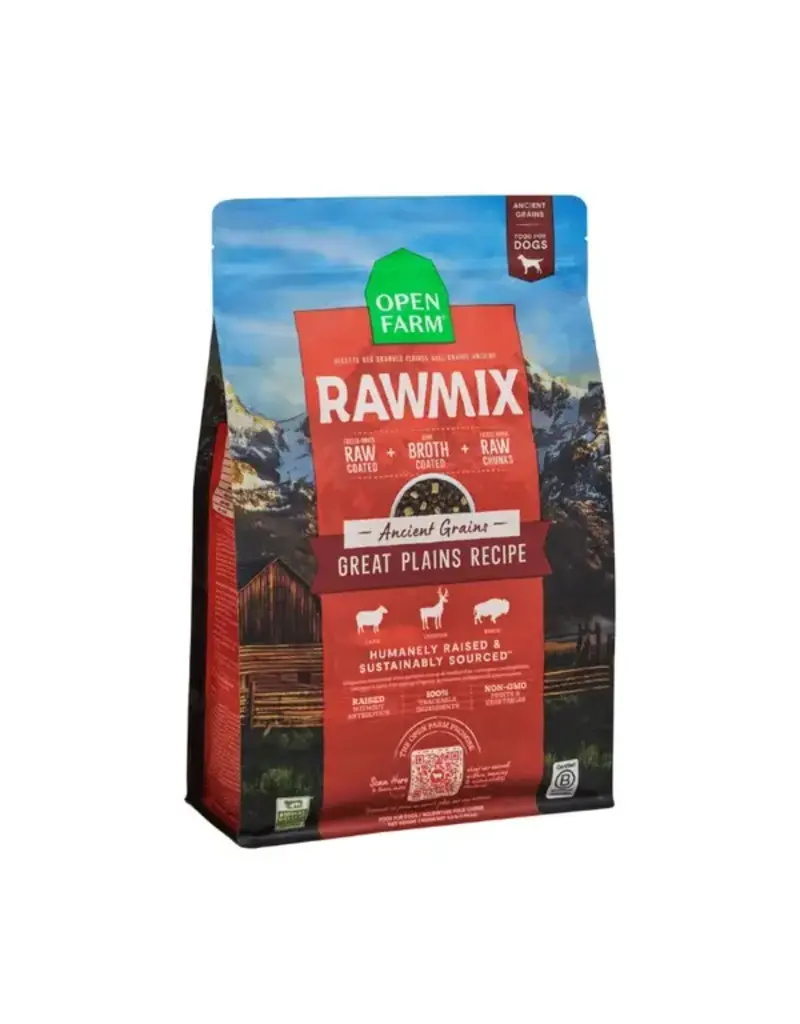 Open Farm Open Farm Rawmix recette des grandes plaines grains anciens 3.5 lb