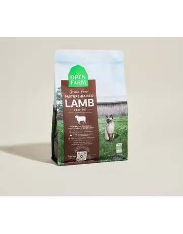 Open Farm Open Farm chat recette d'agneau sans grains 2lb