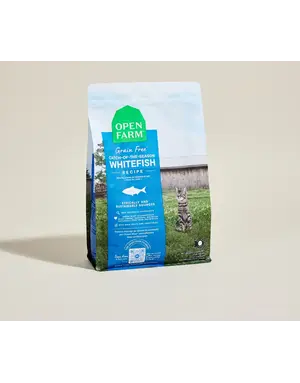 Open Farm Open Farm chat recette à base de poisson blanc sans grains 2lb