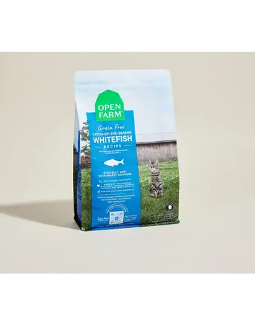 Open Farm Open Farm chat recette à base de poisson blanc sans grains 2lb