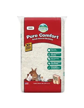 Oxbow Oxbow Pure confort white litière de papier pour petits animaux 36 L