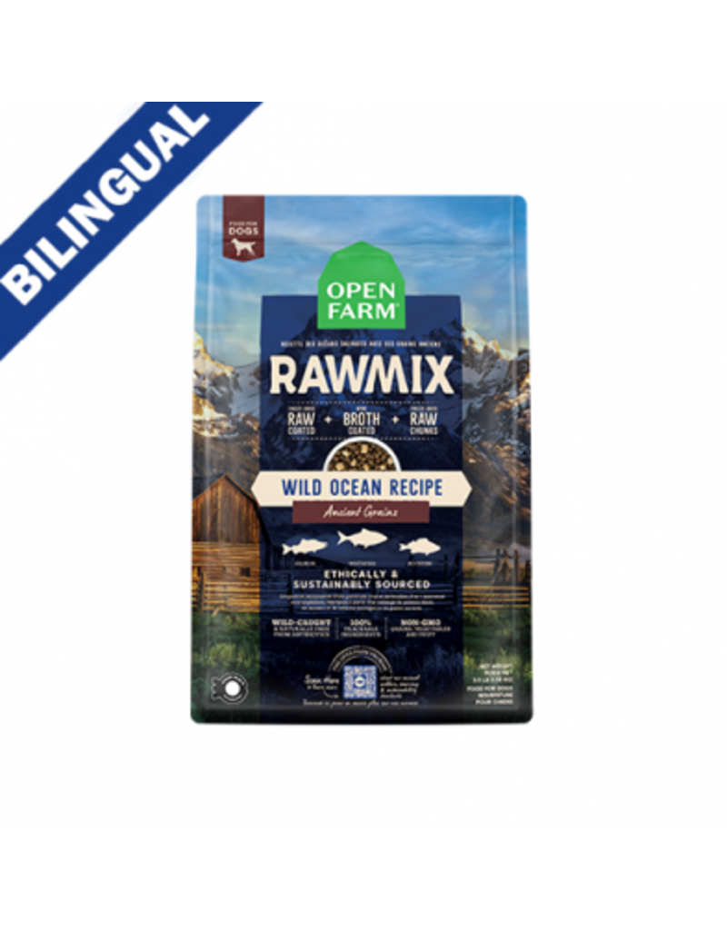 Open Farm Open Farm Rawmix recette de l'océan ac grains anciens 3.5 lb