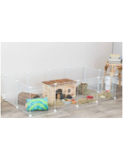 Trixie Trixie enclo pour rongeurs 140x35x70 cm blanc