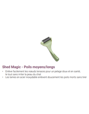 Safari Safari Shed Magic poils moyen/long pour chat
