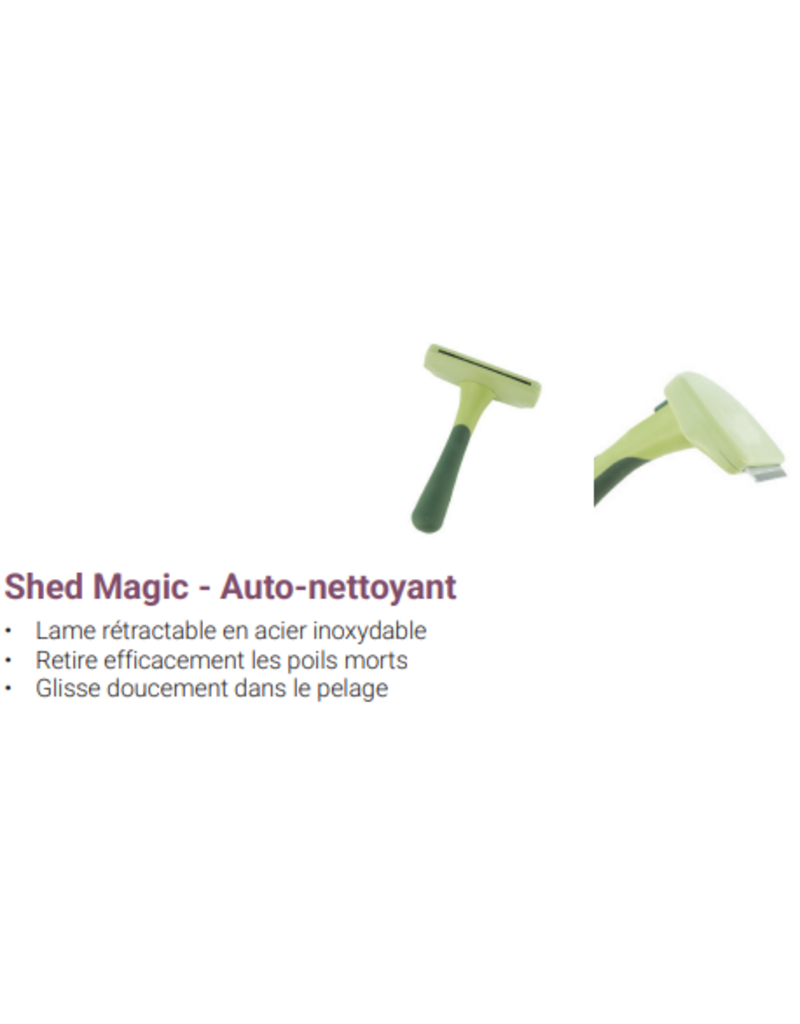Safari Safari Shed Magic brosse auto-nettoyante medium