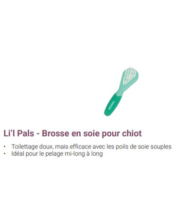 Safari Li'l pals brosse en soie pour chiot