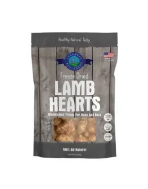 Farm fresh Coeurs d'agneau lyophilisés 3oz