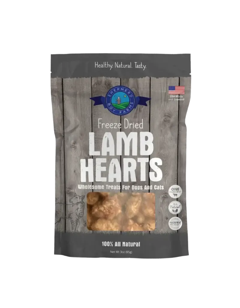 Farm fresh Coeurs d'agneau lyophilisés 3oz