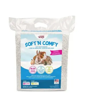 Living World Living world Soft'n Comfy litière de papier doux 56L