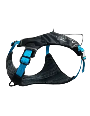 Nahak Nahak harnais de marche bleu pour petits chiens très petit.