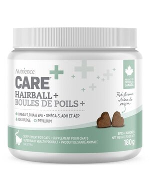 Nutrience Nutrience suppléments Care+ pour chats boules de poils 180g