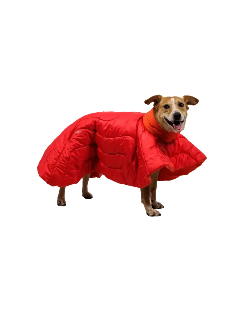 Ruffwear Ruffwear poncho de couchage palisades red currant