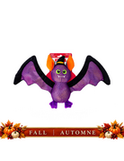 Kong Kong Shakers chauve-souris mauve halloween moyen
