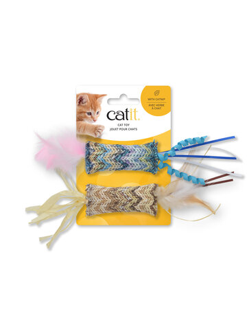 Catit Catit jouet pour chat, plumes naturelles (2)