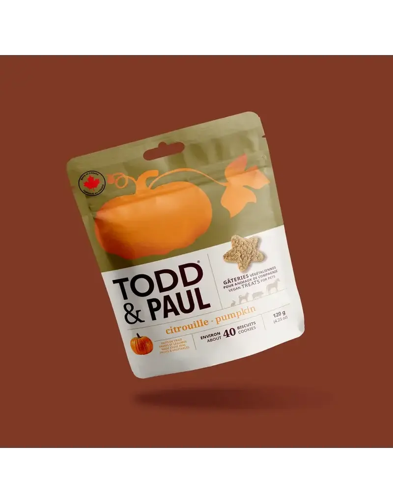 Todd&Paul Todd & Paul biscuits citrouilles 40 gâteries (6)