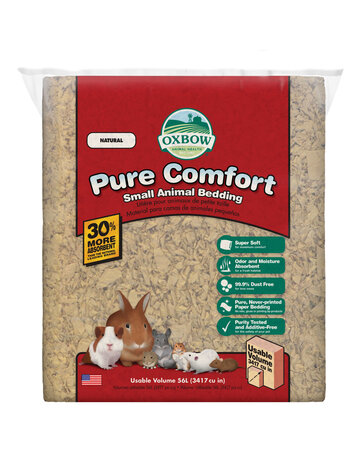 Oxbow Oxbow pure comfort, litière de papier, brun 56L