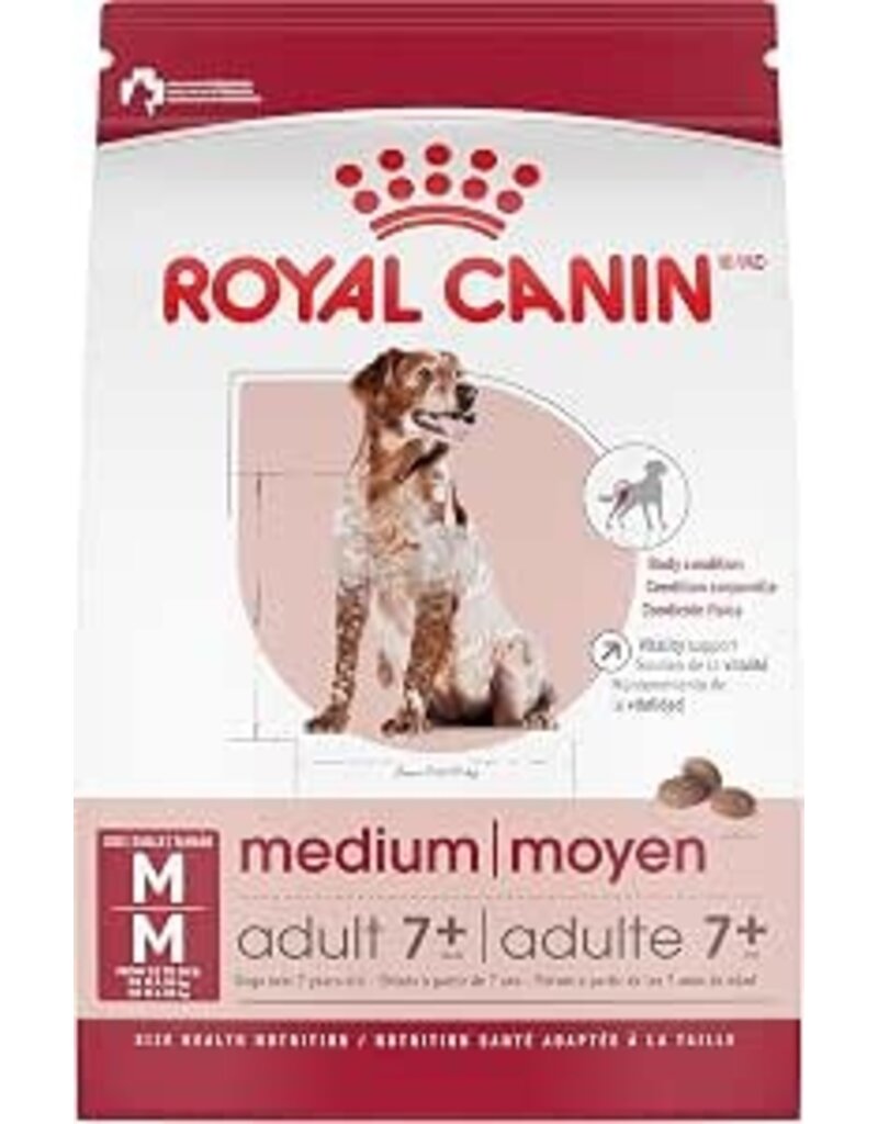 Royal Canin Royal Canin chien moyen 7ans+ 30 lb