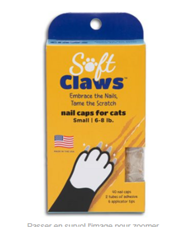 Soft Claws Soft claws capuchons à ongles pour chats petit